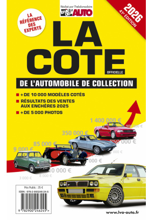 La cote de l'automobile de collection 2026